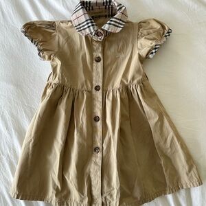 Like New Toddler Girls Burberry Dress Size 2